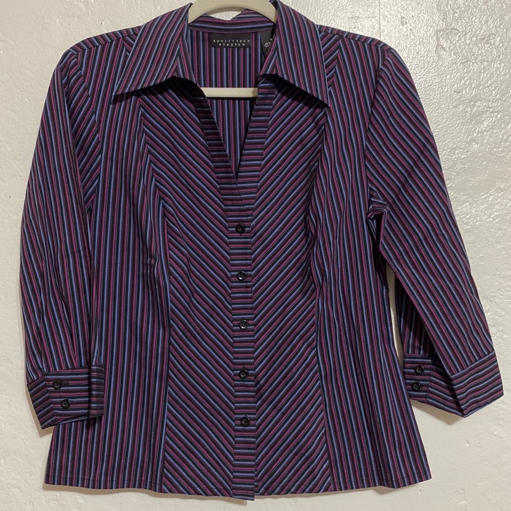 Apostrophe stretch Blouse size 8